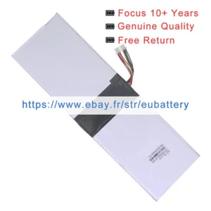 Neuf Laptop Batteries Pour RTDPART Ne151 7.6V Yashi SUZUKA 15.6 YP1513 - Afbeelding 1 van 6