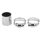Exhaust Clamp 1Pc Exhaust Pipe Connector Exhaust Clamp Kit Stainless Steel 24Mm