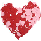 200 Pcs Paper Confetti Decorative Colorful Lip Heart Table Dining Romantic