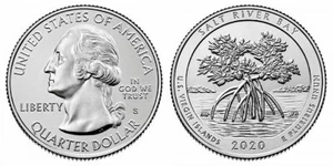 2020 P,D & S Salt River Bay National Historical Park 3 QUARTER SET - Picture 1 of 5