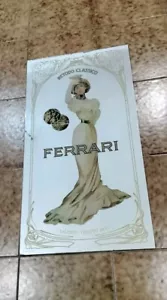 Bel Quadro A Specchio Pubblicitario Vintage Da Collezione Spumante/i Ferrari - Bild 1 von 5