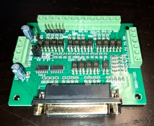 DB25-1205 6-Achsen CNC optisch isoliert Interface Schrittmotorsteuerung mit Kabe - Bild 1 von 3