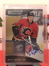 2015-16 Ultimate Collection Brett Kulak RC Auto Calgary Flames