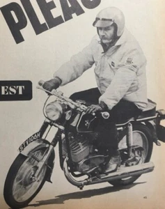 PUCH M125S ORIGINAL 1970 ROAD TEST + B/W PUCH ADVERTS + MAGAZINE COVER - Picture 1 of 9