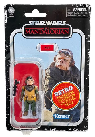 HASBRO STAR WARS RETRO COLLECTION THE MANDALORIAN KUIIL 3.75" SCALE FIGURE ~NEW~ Cover
