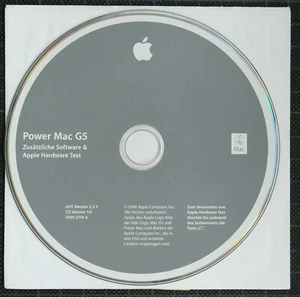 Sistema Apple CD Power Mac G5 software adicional, prueba de hardware de Apple - Imagen 1 de 1