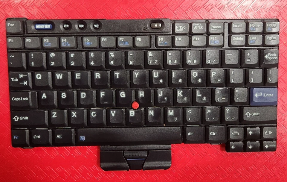 IBM Keyboard for Lenovo Thinkpad X40 X41 Tablet US 93P4639/FRU 93P4638 - Image 1 of 3