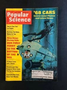 Popular Science Magazine July 1967 New Deep Diving Sub - Picture 1 of 2