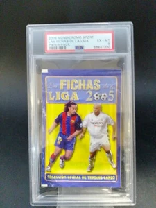 SOBRE CROMOS SIN ABRIR FICHAS DE LA LIGA 2005 GRADEADO PSA - Imagen 1 de 4