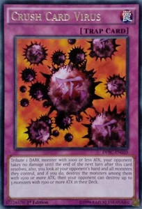 DPBC-EN020 CRUSH CARD VIRUS RARE 1ST EDITION YuGiOh CARD - Picture 1 of 1