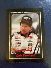Dale Earnhardt Race Car Driver 1993 Showtime Silver Prism Promo RARE ODDBALL