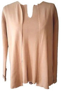 Tanque/carcasa de punto de 2 piezas LIZ CLAIBORNE LIZSPORT RN 52002 con blazer drapeado: MED - Imagen 1 de 5