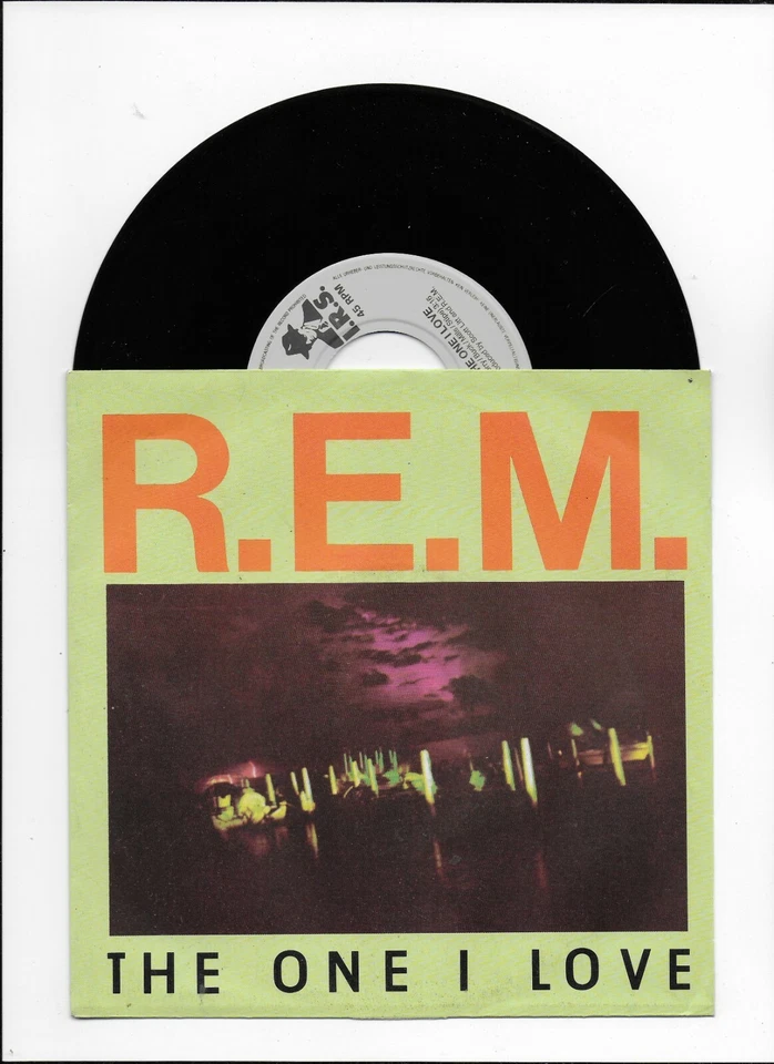 R.E.M. THE ONE I LOVE MINT ORIGINAL SINGLE FROM GERMANY - Image 1 of 1