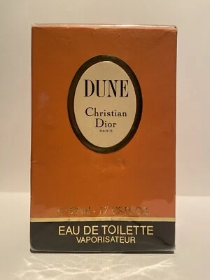 Vintage DUNE by Christian Dior 1.7 OZ / 50 ml Eau de Toilette Spray Sealed Box - Image 1 of 4