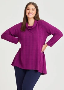 ts Taking Shape Jumper Size 16 Blair Textured Cowl Neck style NWT - Picture 1 of 4