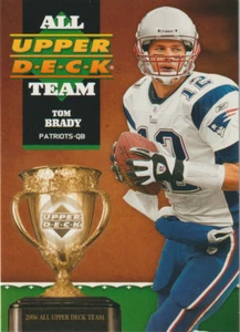 Upper Deck Tom Brady 2006 All Upper Deck Team 1AUDT-TB!!! - Imagen 1 de 1