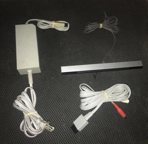 OEM Nintendo Wii Wires - Power Cord / Sensor/Av Cords Original Nintendo - Picture 1 of 4