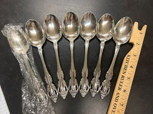 Oneida Brahms 7er Set Eislöffel Community Edelstahl Besteck 7" B. Topf - Bild 1 von 3