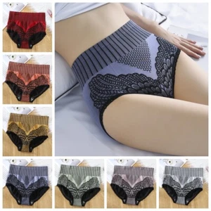 Mutandine donna vita alta intimo completo coprimodella mutandine morbide elasticizzate - Foto 1 di 30