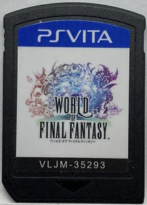 PS VITA Cartridge Sony World of Final Fantasy Japanese Games - Picture 1 of 2