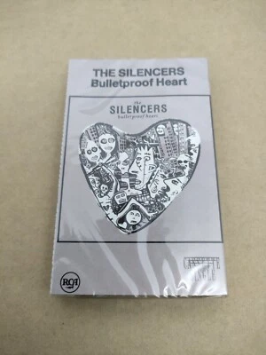 The Silencers ‎– Bulletproof Heart(Cassingle- Still Sealed) - Image 1 of 3