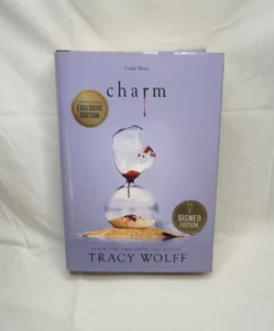 CHARM by TRACY WOLFF, Hardcover Book Signed 2022 1st Edition, Gold Autograph - Picture 1 of 10