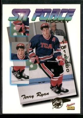 1995 Signature Rookies Tetrad #F10 Terry Ryan SR Force - Image 1 of 2
