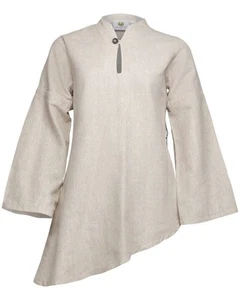 Camicia Mytholon Galatea lino naturale XXL Larp Medioevo #14321/14322 - Foto 1 di 5