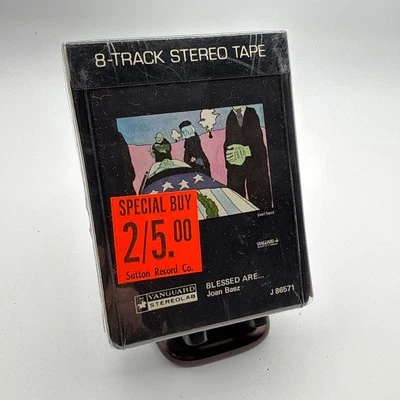 Factory Sealed Joan Baez Blessed Are… Vanguard 8 Track Tape NOS - Image 1 of 4