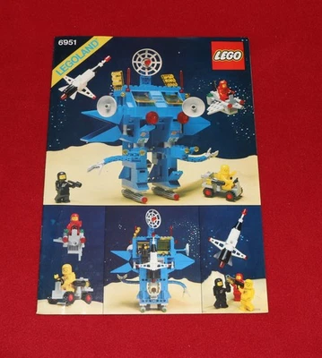 Lego Legoland #6951 Robot Command Center Instructions Manual - Image 1 of 4