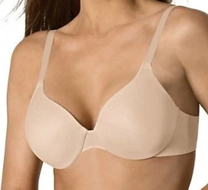 Sujetador oculto minimizador con aros Bali 42C arena suave/estilo beige 3414 nuevo con etiquetas - Imagen 1 de 8