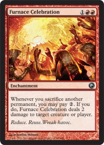 Furnace Celebration - Scars of Mirrodin #90/249 MTG Magic The Gathering - Image 1 of 1