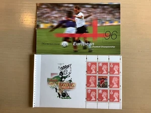 1996 European Football Championships. DX18 Back Pane .Mint - Picture 1 of 2