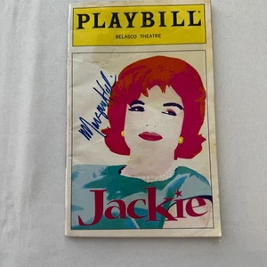 Jackie An American Life Cast Signed Program Playbill 1997 Margaret Colin - Picture 1 of 21