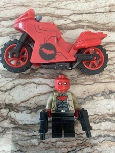 LEGO® DC Super Heroes Red Hood Minifigure (Jason Todd) Batman 2 76055 sh282 - Picture 1 of 4