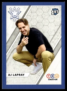 2021 TruCreator Blue AJ Lapray #92 - Picture 1 of 2