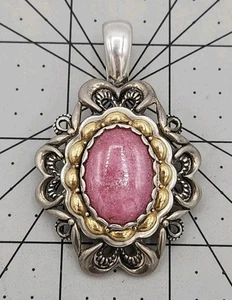 Colgante Carolyn Pollack plata cobre y latón rodonita - Imagen 1 de 8