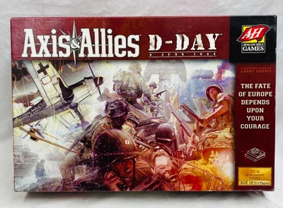 Axis & Allies D-Day Board Game Avalon Hill Games 2004 Wizards of the Coast VG/EX - Image 1 of 4