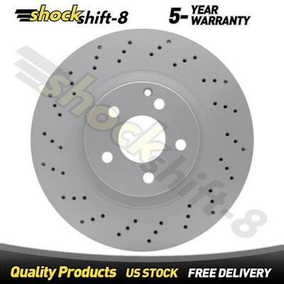 Front Brake Rotors for Mercedes-Benz S550 5.5L RWD 2007 2008 2009 2010 2011 - Image 1 of 4