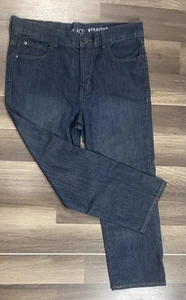 CHILDRENS PLACE BOYS INDIGO BLUE JEANS SIZE 16 HUSKY L 22.3 NEW WITH TAGS - Picture 1 of 9