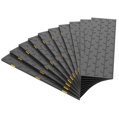 10 PIEZAS 36" Resistente Autoadhesivo Goma Escaleras Resistente Deslizante Reflectante Foto 1 de 4