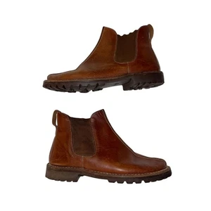 Cole Haan Women's Leather Brown Chelsea Bootie F-4858 Boots Size 8 - Picture 1 of 6