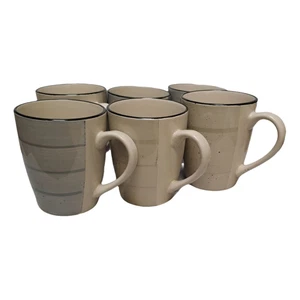 6er Set Tassen Kaffeetassen Becher 350 ml Tee Tasse 50934 Keramik - Bild 1 von 2
