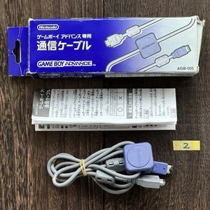 Nintendo Game Boy Advance GBA OEM Link Cable AGB-005 In Box Japan | US SELLER 6 - Picture 1 of 12