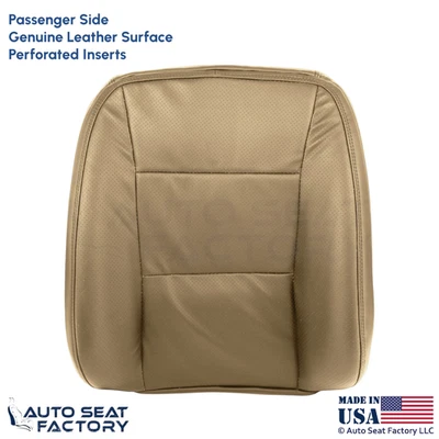 Mercedes Benz Clase S S550 2010-2013 cuero genuino pasajero cubierta superior tostado Foto 1 de 4