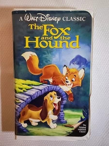 Vintage Walt Disney's The Fox and The Hound VHS Black Diamond - Picture 1 of 5