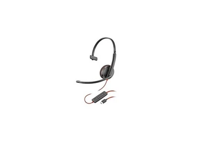 Poly Blackwire 3210 Headset - Mono - USB Type C, Mini-phone (3.5mm) - Wired - - Image 1 of 4