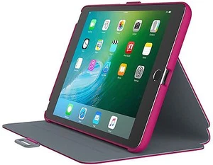Speck Products StyleFolio Case and Stand for iPad mini 4, Fuchsia/Nickel Grey - Picture 1 of 5