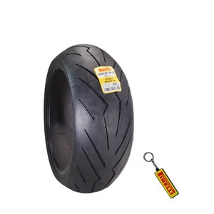 Pirelli Diablo Rosso III 240/45ZR17 82W Rear Motorcycle Tire with Keychain - Bild 1 von 9