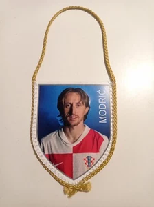 Gagliardetto pennant LUKA MODRIC Croazia calcio calcio - Foto 1 di 2